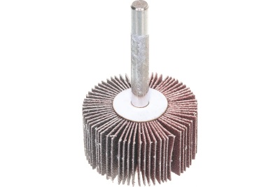 Круг шлифовальный лепестковый с оправкой на шпильке (40х20х6 мм; P120) MESSER 11-40-120