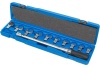 Динамометрический ключ KING TONY 345202D11MR 1/2", 13-30 мм, 40-200 Нм, кейс, набор рожковых насадок