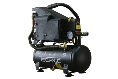 Компрессор POWER TECHNIC коаксиальный, 220В, 1250Вт, 170 л/мин, ресивер 8 л ACD170/008