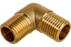 Уголок латунь резьба наружная 1/4" для компрессора Pegas pneumatic 4309