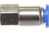 Фитинг для пластиковых трубок (6 мм; 1/8F) ROCKFORCE RF-SPCF06-01
