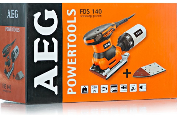 Вибрационная шлифмашина AEG FDS 140 4935416090