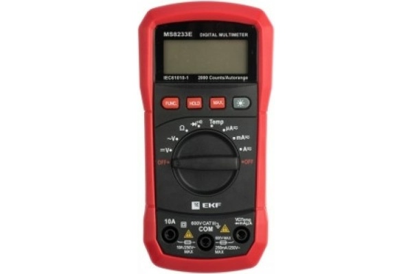 Цифровой мультиметр EKF MS8233E Expert In-180701-pm8233E
