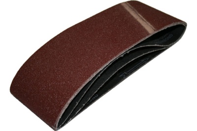 Лента шлифовальная (3 шт; 75х457 мм; P120) ПРАКТИКА 031-266