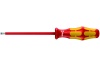 Отвёртка диэлектрическая Wera, VDE, SL 0.6х3.5х100 мм, WE-006110