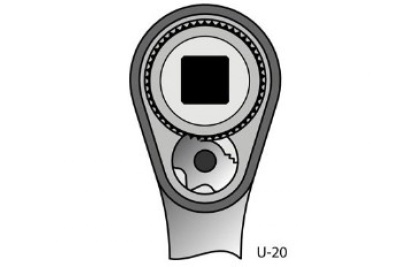 Трещотка с механизмом переключения GEDORE 1/2" 270 мм 1436686