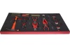 Тележка KraftWell с 5 ящиками+ПОДАРОК инструмент 157 предметов KRW-TTG+SET157