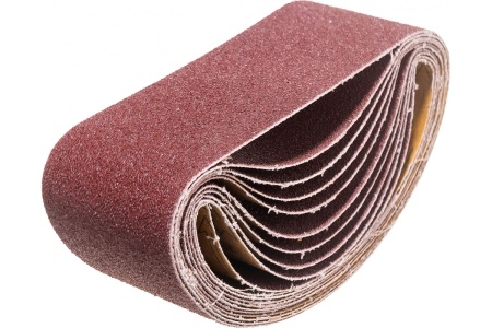 Лента шлифовальная (10 шт; 75х533 мм; P40) ПРАКТИКА 032-928