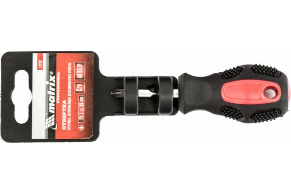 Отвертка Ph1х38 мм MATRIX Anti-Slip 12232