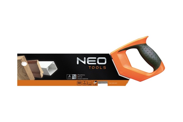 Ножовка для стусла NEO Tools 350 мм, 11TPI 41-096