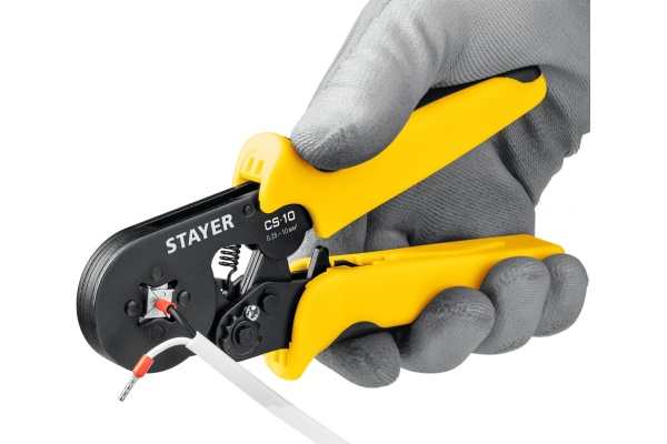 Мультидиапазонные пресс-клещи STAYER CS-10 0.25 - 10 мм2 44447