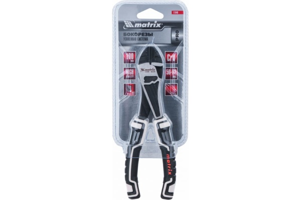 Бокорезы MATRIX PRO 190 мм, усиленная система 17549