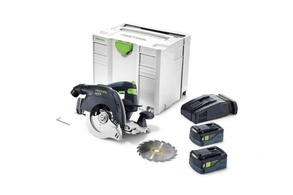 Аккумуляторная дисковая пила Metabo KS 18 LTX 57 + 1 Li-Powerх 4 Ач + ЗУ ASC30-36 T03480