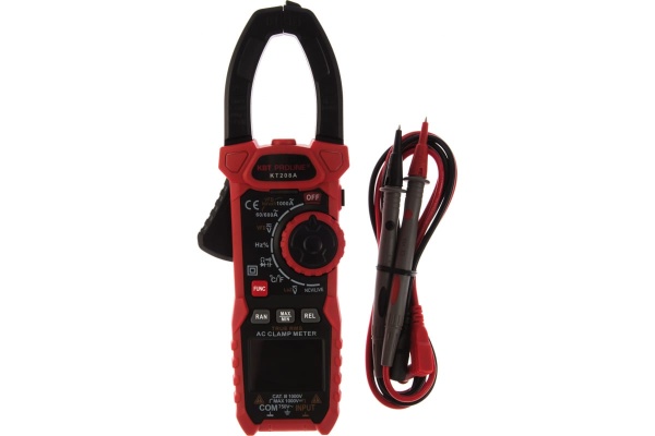 Цифровые токовые клещи КВТ KT 208A PROLINE 79131