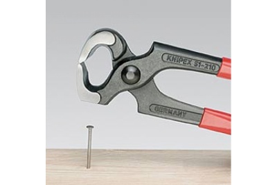 Плотницкие клещи с функцией молотка KNIPEX KN-5101210SB