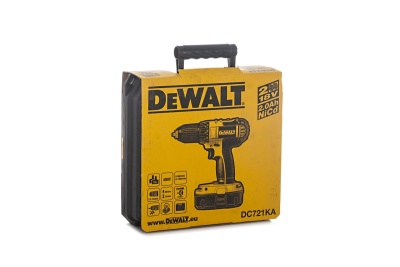 Аккумуляторная дрель - винтоверт DeWALT DC 721 KA