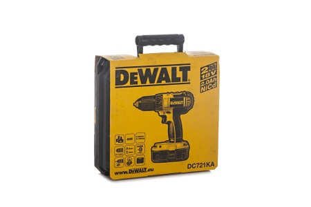 Аккумуляторная дрель - винтоверт DeWALT DC 721 KA