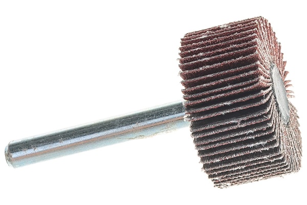Круг шлифовальный лепестковый на шпильке (30х15 мм; 6 мм; Р120) KLINGSPOR 12847