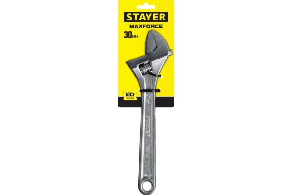 Разводной ключ Stayer MAX-Force, 250 / 30 мм, 2725-25_z01