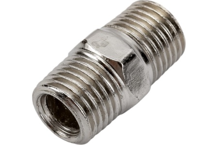 Переходник G1/4M х G1/4M, сталь ECO AS-MT14/MT14