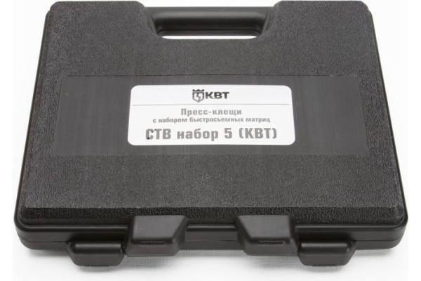 Пресс-клещи с набором матриц CTE КВТ 78316