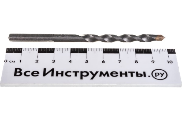 Сверло по бетону 3-гранный хвостовик (6x100х60 мм) MATRIX 70704