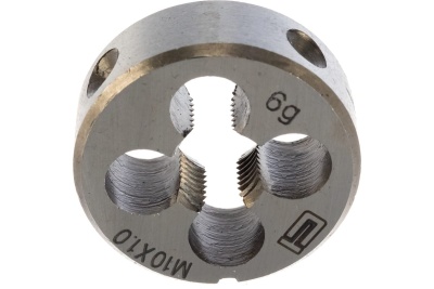 Плашка М10 х 1,0 мм СИБРТЕХ 77024
