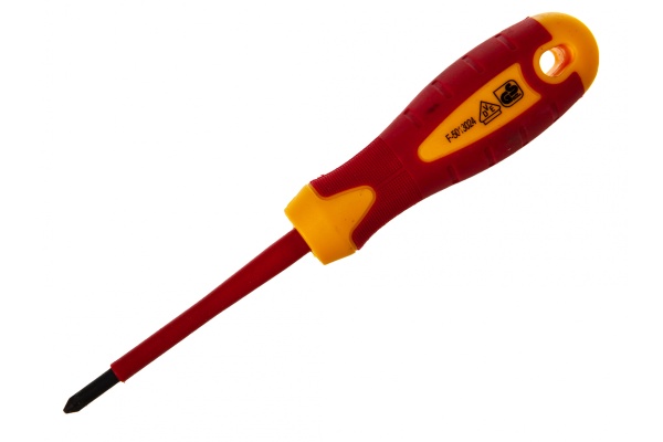 Крестовая отвертка IEK EXPERT Pz1х80мм 1000В  TSC-2PZ-180