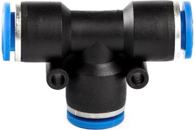 Фитинг цанговый тройник 10 мм Pegas pneumatic 5604
