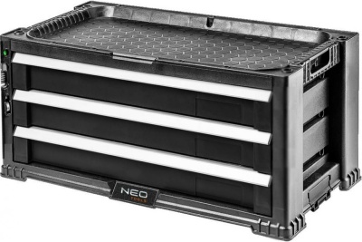 Ящик для инструмента, 3 выдвижных ящика NEO Tools 84-227