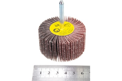 Круг шлифовальный лепестковый на шпильке (60х30 мм; 6 мм; Р80) KLINGSPOR 13052