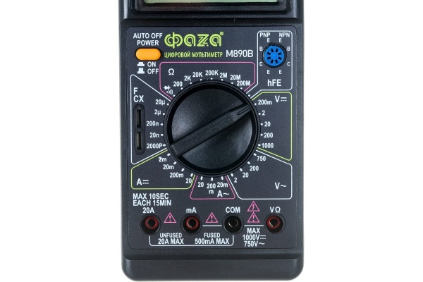 Цифровой мультиметр ФАZА M890B 5008793