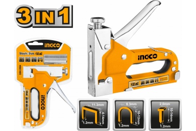 Механический степлер INGCO 3 в 1 HSG1405