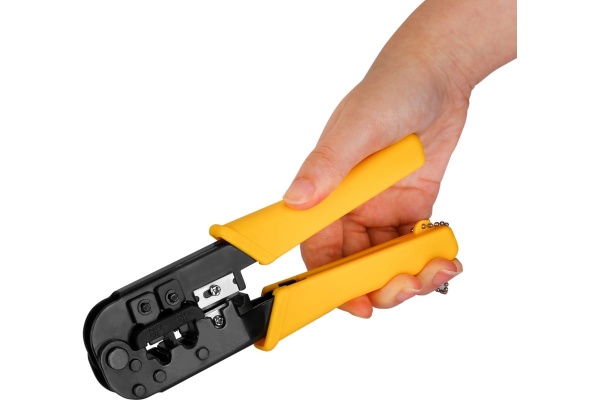 Обжимной инструмент для витой пары DEKO RJ45 (кримпер) DKCT01 DEKO (3638) 062-2222