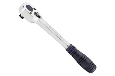Флажковая трещотка с фиксатором 1/2", 250мм, 32 зубца KING TONY 4779-10GR