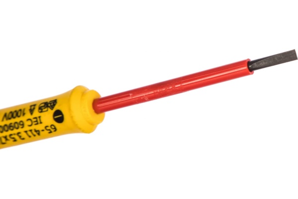 Диэлектрическая отвертка FATMAX 1000V 3.5х75 мм Stanley 0-65-411
