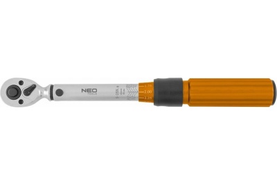 Динамометрический ключ NEO Tools 1/4", 5-25 Нм, набор 21 шт.