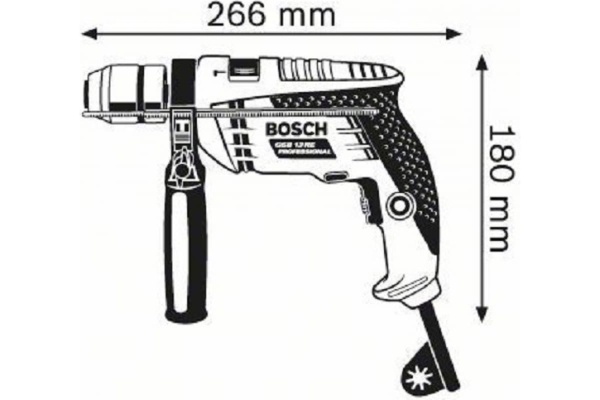 Ударная дрель Bosch GSB 13 RE 0.601.217.102