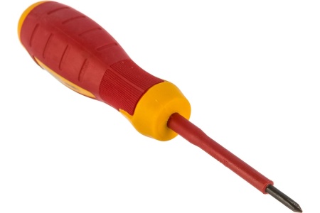 Диэлектрическая крестовая отвертка PH0*60мм, до 1000V Berger BG BG1055