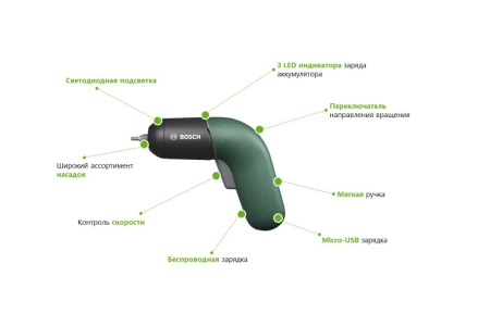 Аккумуляторный шуруповерт Bosch IXO VI Classic 06039C7020