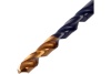 Сверло по металлу Golden Tip 4.5 мм, HSS-Tin, 10 шт, DIN 338 Denzel 717211