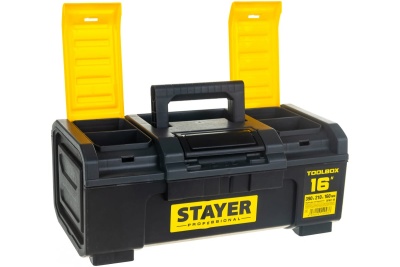 Ящик для инструмента STAYER TOOLBOX-16 пластиковый, Professional 38167-16