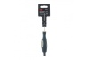 Крестовая силовая отвертка ROCKFORCE PH1.0х75м на пластиковом держателе RF-7021075