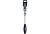 Вороток TUNDRA с трещоткой, квадрат 1/2", поворотная головка, 72 зуба, CrV 1799953