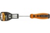 Отвертка SL5.0х100мм, CrV, 2-х компонентная рукоятка SPARTA Point 11766