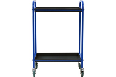 Тележка для инструментов Zatesov две полки, открытая TT-02-BLUE
