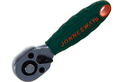 Рукоятка трещоточная укороченная 1/4д.DR, 36 зубцов, 100 мм Jonnesway R2902B
