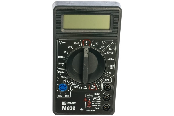 Цифровой мультиметр EKF M832 Master 1789499