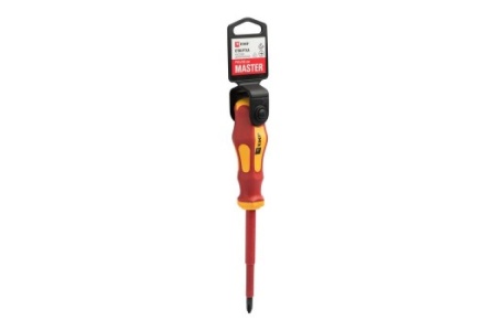 Отвертка EKF Master PH1x80 мм, 1000В ph-1-80-mas-in