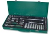 Набор стандартных и глубоких торцевых головок 1/4" и 3/8"DR 4-24 мм Jonnesway S04H3157S